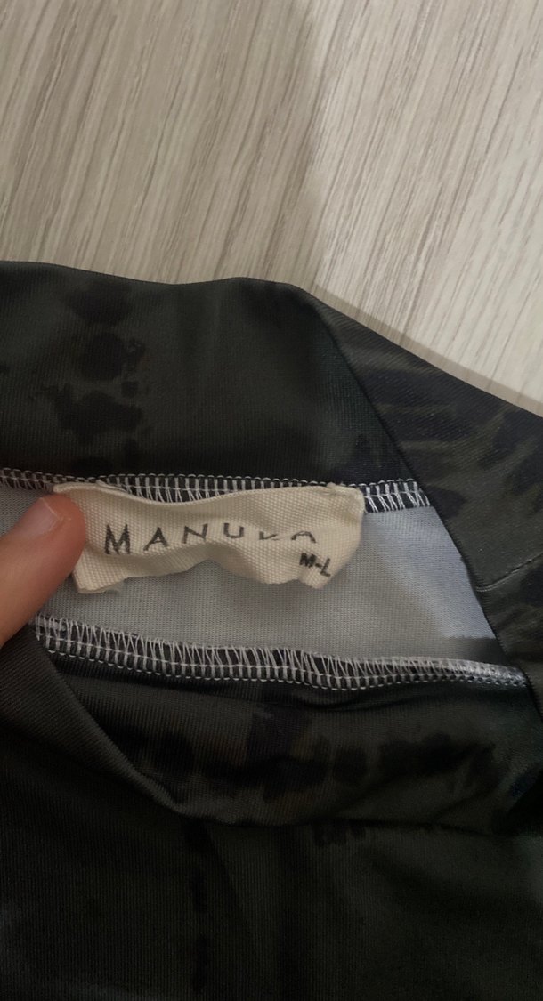 MANUKA Kadın Siyah Uzun Kollu Balıkçı Yaka Bluz - Görsel 2