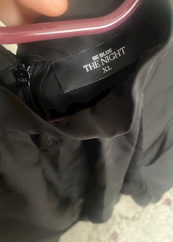 BE BLUE Siyah Uzun Kollu Gotik Salaş Elbise - Görsel 3