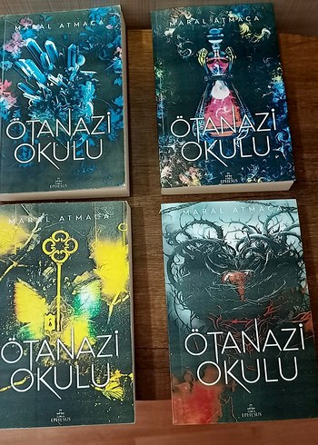 Otanazi Okulu Seti 4 Kitap korsan baskıdır