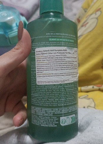 Yves Rocher Pure Menthe Arındırıcı Temizleme Jeli 390 ml - Görsel 4