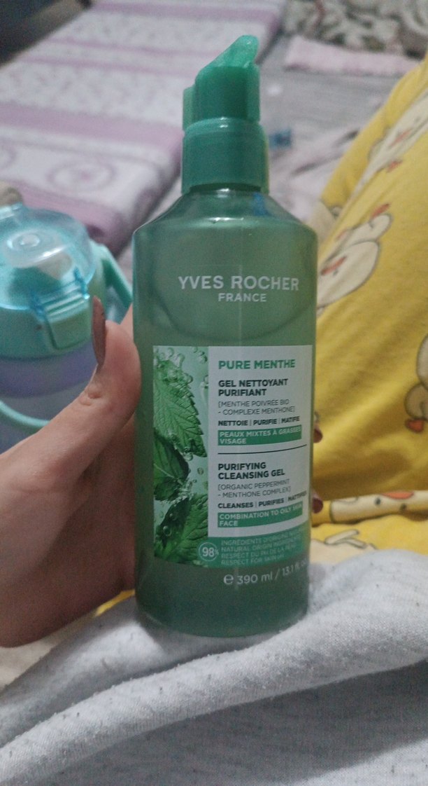 Yves Rocher Pure Menthe Arındırıcı Temizleme Jeli 390 ml - Görsel 2
