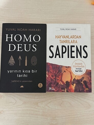 Yarının Kısa Bir Tarihi Homo Deus ve Hayvanlardan Tanrılara Sapi