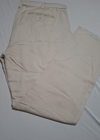 LC Waikiki Bej Midi Keten erkek Pantolon