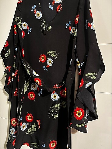 Çiçek desenli elbise - Görsel 7