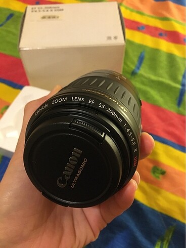Canon 55-200 mm Ultrasonic lens