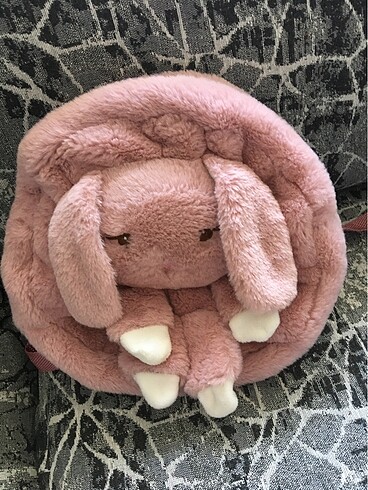 Peluş kız çocuk çanta