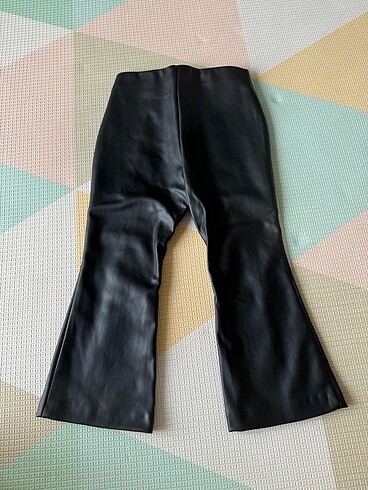 Zara Deri pantolon 2/3 yaş
