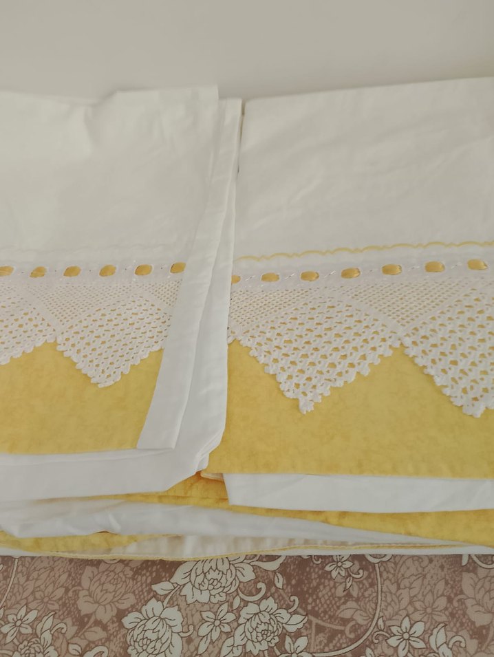 İki adet tek kişilik çarşaf iki adet  pike iki adet  yastık - Görsel 3