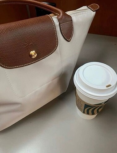 Longchamp No203 Deri Longchamp Kol Çantası
