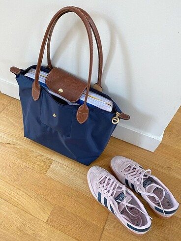 No203 Deri Longchamp Kol Çantası