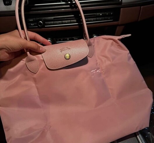 No203 Nakışlı Longchamp Kol Çantası