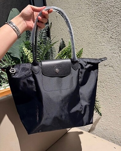 No203 Deri Longchamp Kol Çantası