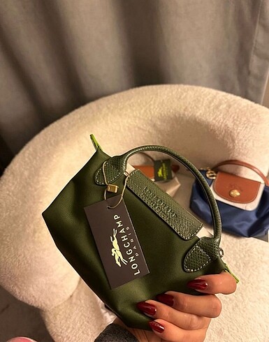 Longchamp Xs Mini İthal Deri Longchamp Askılı Çanta