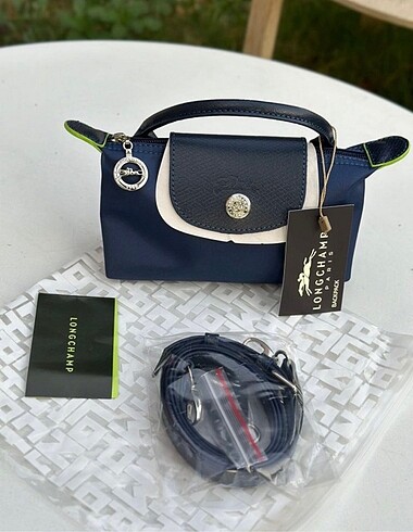 Longchamp Xs Mini İthal Deri Longchamp Askılı Çanta