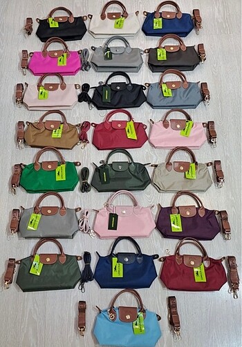 Xs Mini Deri Longchamp Askılı Çanta