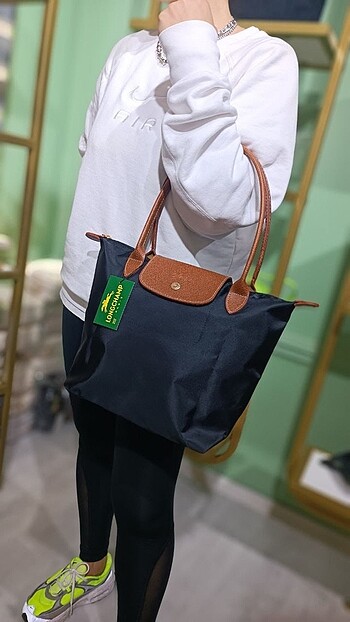 202 Longchamp Deri Kol Çantası