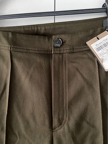 42 Beden Massimo Dutti Haki Pantolon