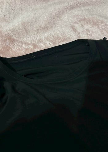 Siyah Uzun Kollu body - Görsel 3