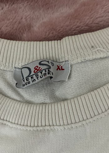 Dantel Detaylı Beyaz Kadın Sweatshirt - Görsel 2