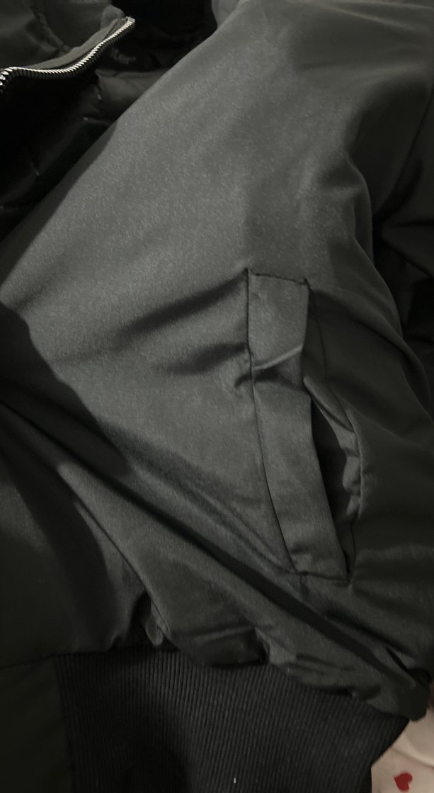 Fermuarlı Siyah Kadın Ceket - Görsel 3