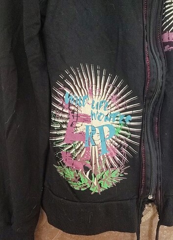 Diğer Grunge Fermuarlı Üst
