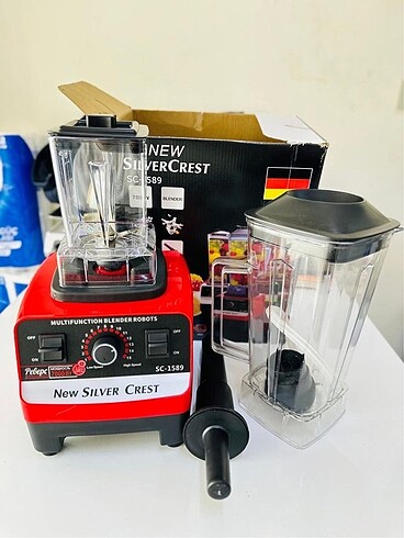 Silver crest çift sürahili blender