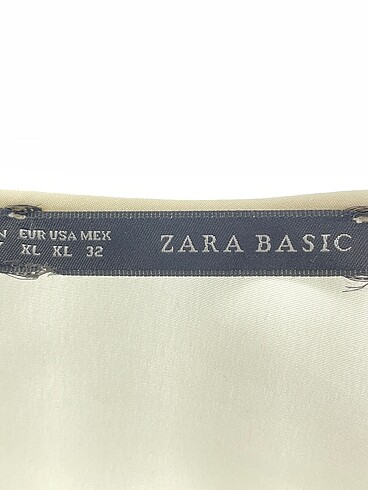 xl Beden beyaz Renk Zara Kısa Elbise %70 İndirimli.