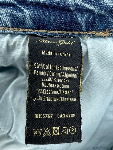 32 Beden çeşitli Renk Mavi Jeans Jean / Kot %70 İndirimli.