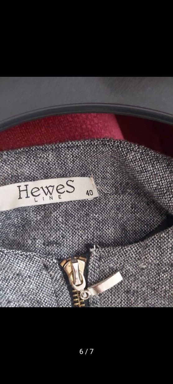 Gri Uzun Keten Kadın Kaban - Görsel 2