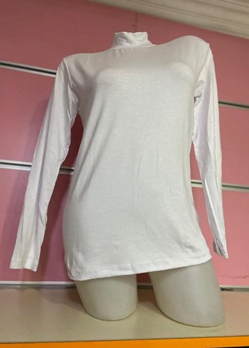 Mor Yüksek Yaka Kadın Sweatshirt - Görsel 2