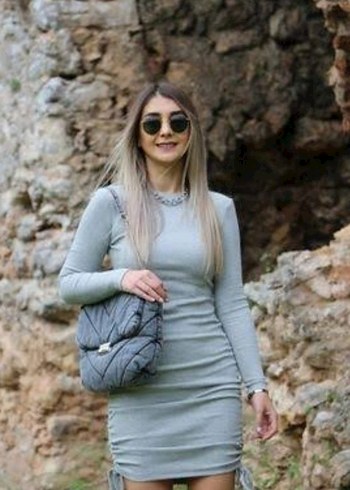 Büzgülü Elbise - Görsel 4