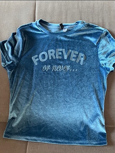 H&M lacivert-mavi Crop