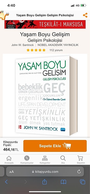 Yaşam boyu gelişim