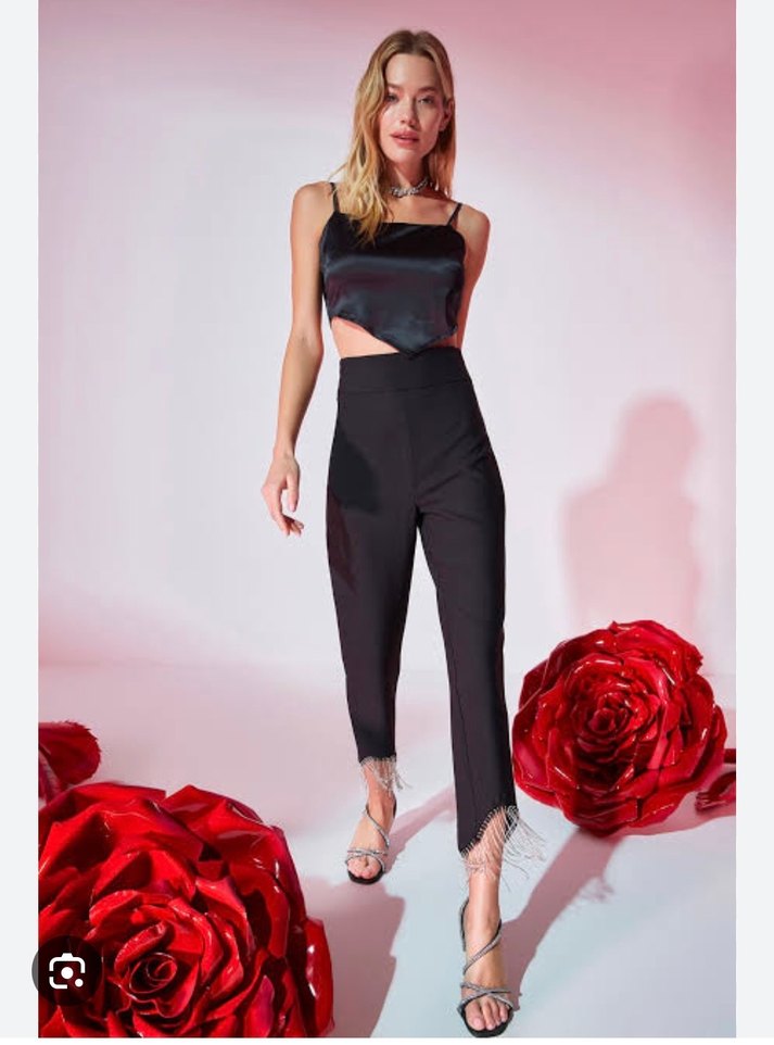 Trendyol Milla Taşlı Pantolon - Görsel 2