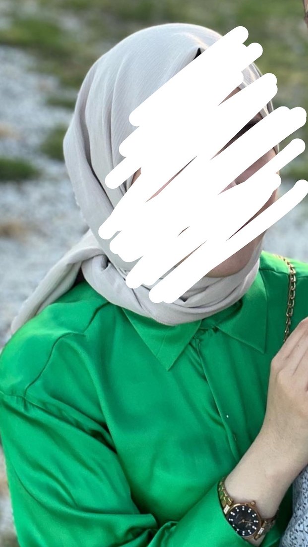 Düğmeli Yeşil Saten Kadın Gömlek Zara - Görsel 3