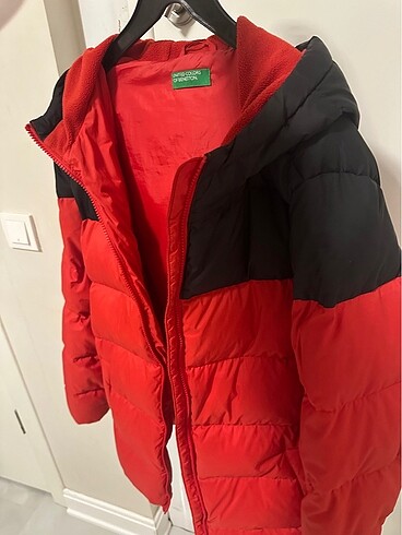 Benetton Kaz Tüyü Tertemiz Mont - Görsel 6