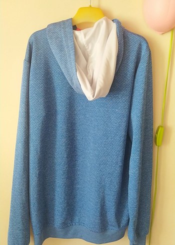 Puma Mavi Kapüşonlu Hoodie/ Sweatshirt