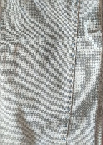 Mavi Jeans Düğmeli Mavi Batik Desenli Kadın Denim Pantolon