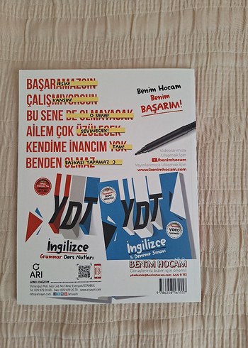  YDT İngilizce Grammar Soru Bankası Benim Hocam
