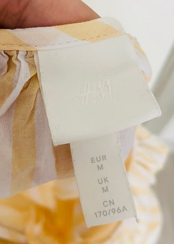 H&M Uzun Kollu Bohem Mini Elbise - Görsel 6