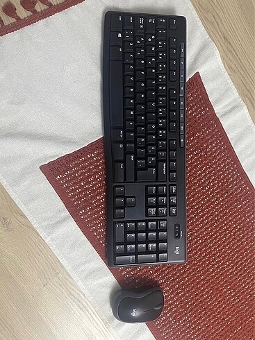 Logitech Klavye Mouse Set