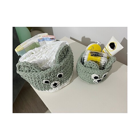 Standart Beden Beden 2'li Bebek organizer/ sepet