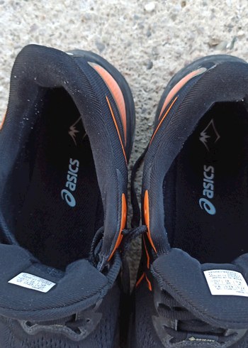 Asics Turuncu Siyah Erkek Koşu Ayakkabısı. - Görsel 3