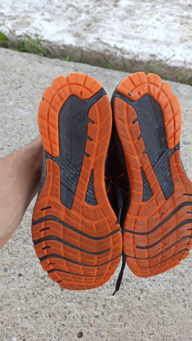 Asics Turuncu Siyah Erkek Koşu Ayakkabısı. - Görsel 4