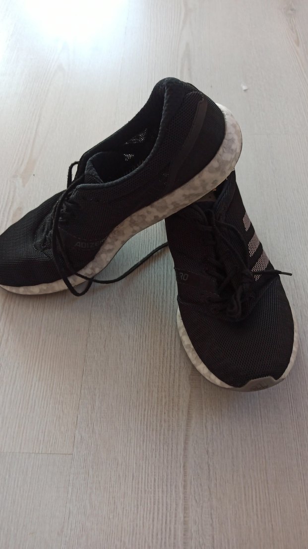 Siyah Bağcıklı  Spor Ayakkabı - Görsel 3