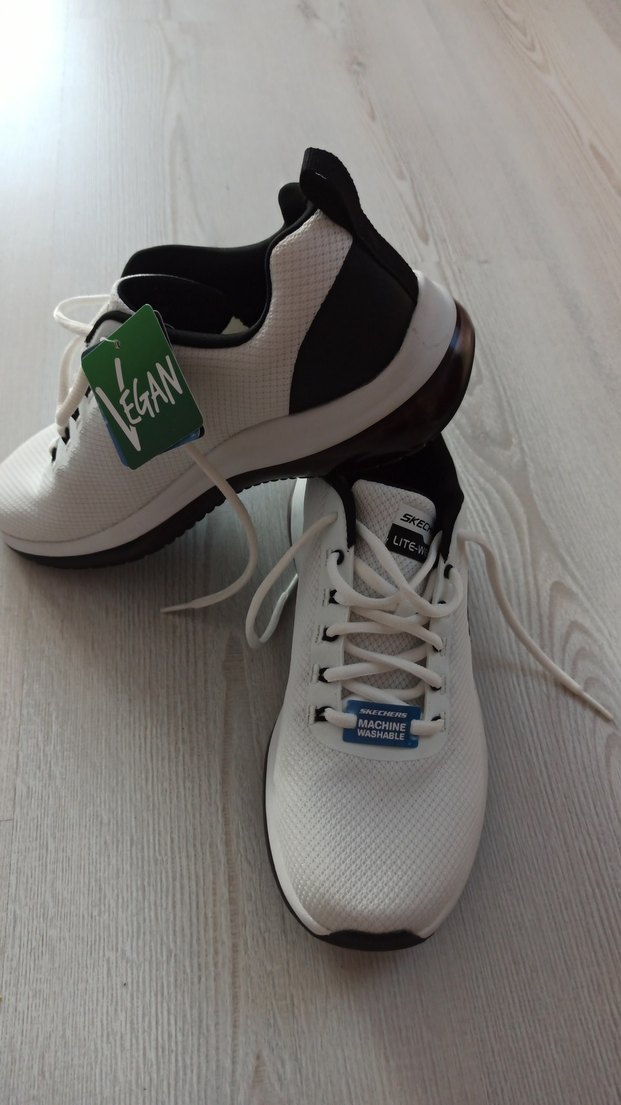 Beyaz Spor  Sneakers Velcro Detaylı. - Görsel 2