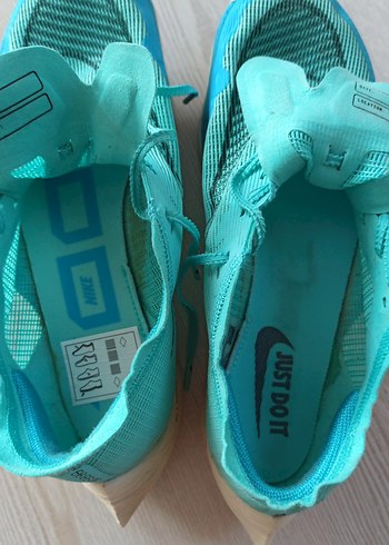 Nike Turkuaz Bağcıklı  Spor Ayakkabı. - Görsel 5