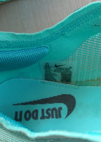 Nike Turkuaz Bağcıklı  Spor Ayakkabı. - Görsel 6