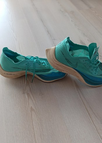 Nike Turkuaz Bağcıklı  Spor Ayakkabı. - Görsel 4