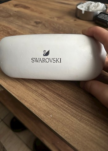 Swarovski Kadın Mavi Parlak Gözlük - Görsel 5